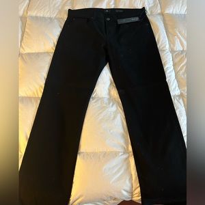 Seven for all Mankind Carsten Men’s no-fade black jeans 36 x 34